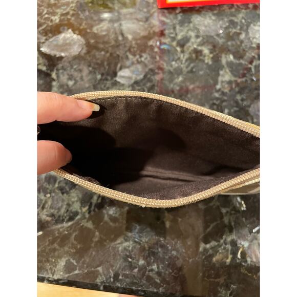 Coach vintage signature CC LOGO WRISTLET BEIGE - Picture 2 of 3